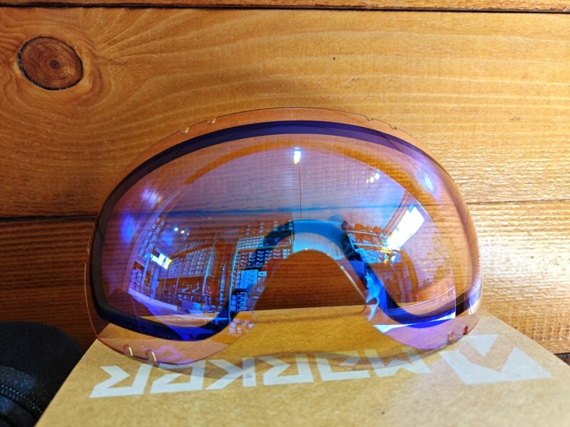 DÁMSKE LYŽIARSKE OKULIARE MARKER PROJECTOR+ PINK PLASMA MIRROR